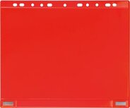Tarifold geperforeerde showtas, dubbelzijdig magnetisch, rood, pak van 5 stuks Tarifold geperforeerde showtas, dubbelzijdig magnetisch, rood, pak van 5 stuks