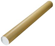 Verzendkoker, ft 100 x 10 cm, bruin Verzendkoker, ft 100 x 10 cm, bruin