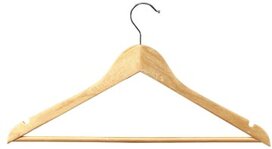 Unilux kledinghanger, uit hout, pak van 25 stuks Unilux kledinghanger, uit hout, pak van 25 stuks