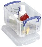 Really Useful Box 0,7 liter, transparant Really Useful Box 0,7 liter, transparant