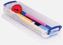 Really Useful Box 0,8 liter, transparant Really Useful Box 0,8 liter, transparant