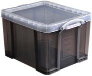 Really Useful Box opbergdoos 35 liter, transparant gerookt Really Useful Box opbergdoos 35 liter, transparant gerookt