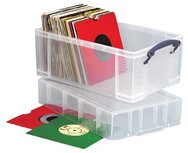 Really Useful Box opbergdoos 9 liter XL, transparant Really Useful Box opbergdoos 9 liter XL, transparant