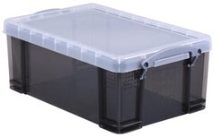 Really Useful Box opbergdoos 9 liter, transparant gerookt Really Useful Box opbergdoos 9 liter, transparant gerookt