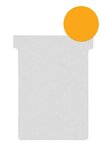 Nobo T-planbordkaarten index 2, ft 85 x 60 mm, oranje Nobo T-planbordkaarten index 2, ft 85 x 60 mm, oranje