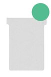 Nobo T-planbordkaarten index 2, ft 85 x 60 mm, groen Nobo T-planbordkaarten index 2, ft 85 x 60 mm, groen