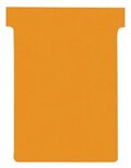 Nobo T-planbordkaarten index 3, ft 120 x 92 mm, oranje Nobo T-planbordkaarten index 3, ft 120 x 92 mm, oranje