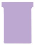 Nobo T-planbordkaarten index 3, ft 120 x 92 mm, violet Nobo T-planbordkaarten index 3, ft 120 x 92 mm, violet