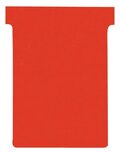 Nobo T-planbordkaarten index 3, ft 120 x 92 mm, rood Nobo T-planbordkaarten index 3, ft 120 x 92 mm, rood