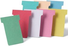 Nobo T-planbordkaarten index 4, ft 180 x 124 mm, wit Nobo T-planbordkaarten index 4, ft 180 x 124 mm, wit