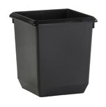 V-part vierkant tapse papierbak 21 l, zwart V-part vierkant tapse papierbak 21 l, zwart