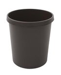 Ronde papierbak 18 l, bruin Ronde papierbak 18 l, bruin