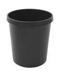 Ronde papierbak 18 l, zwart Ronde papierbak 18 l, zwart