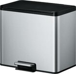 Eko Essential Recycler pedaalemmer 9 + 9 + 9 l, mat RVS Eko Essential Recycler pedaalemmer 9 + 9 + 9 l, mat RVS