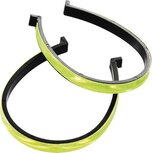 Wowow broekclips, fluogeel, pak van 2 stuks Wowow broekclips, fluogeel, pak van 2 stuks