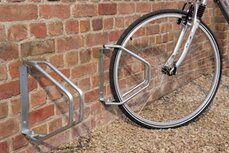 Mottez individuele fietshouder voor muur Mottez individuele fietshouder voor muur