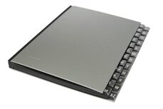 Class'ex sorteermap met letteraanduiding A-Z, zilver Class'ex sorteermap met letteraanduiding A-Z, zilver