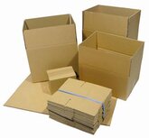 Verzenddoos, enkele golf, 3 mm, bruin, ft 150 x 110 x 110 mm Verzenddoos, enkele golf, 3 mm, bruin, ft 150 x 110 x 110 mm