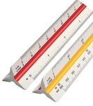 rotring driekantige schaallat 1:20; 1:25; 1:50; 1:75; 1:100 en 1:125 rotring driekantige schaallat 1:20; 1:25; 1:50; 1:75; 1:100 en 1:125