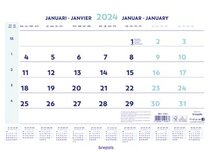 Brepols maandkalender, 2024 Brepols maandkalender, 2024