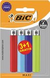BIC Maxi vuursteen aanstekers, geassorteerde kleuren, blister van 3 + 1 gratis BIC Maxi vuursteen aanstekers, geassorteerde kleuren, blister van 3 + 1 gratis