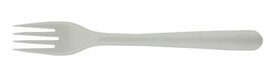 Vork uit CPLA, 19 cm, wit, pak van 50 stuks Vork uit CPLA, 19 cm, wit, pak van 50 stuks