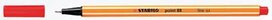 STABILO point 88 fineliner, rood STABILO point 88 fineliner, rood