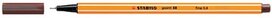 STABILO point 88 fineliner, bruin STABILO point 88 fineliner, bruin