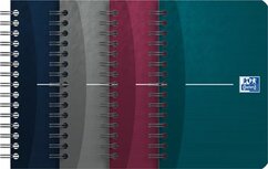 Oxford Office Essentials notitieboekje, 180 bladzijden, ft 9 x 14 cm, geruit 5 mm, geassorteerde kleuren Oxford Office Essentials notitieboekje, 180 bladzijden, ft 9 x 14 cm, geruit 5 mm, geassorteerde kleuren