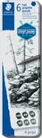 Staedtler Potlood Mars Lumograph 6 stuks: 8B-7B-6B-4B-2B-HB Staedtler Potlood Mars Lumograph 6 stuks: 8B-7B-6B-4B-2B-HB