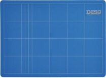 Desq snijmat, 3-laags, blauw, ft 22 x 30 cm Desq snijmat, 3-laags, blauw, ft 22 x 30 cm
