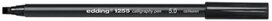 Edding kalligrafiepen e-1255 5,0 mm zwart Edding kalligrafiepen e-1255 5,0 mm zwart