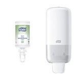 ACTIE Tork: 1 x zuivere schuimhandzeep S4, 1l (520201) + GRATIS 1 x zeepdispenser S4, wit (561500) ACTIE Tork: 1 x zuivere schuimhandzeep S4, 1l (520201) + GRATIS 1 x zeepdispenser S4, wit (561500)