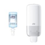 ACTIE Tork: 1 x Premium douchezeep S4, 1l (424601) + GRATIS 1 x zeepdispenser S4, wit (561500) ACTIE Tork: 1 x Premium douchezeep S4, 1l (424601) + GRATIS 1 x zeepdispenser S4, wit (561500)