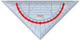 Maped geodriehoek Technic Maped geodriehoek Technic