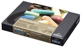Rembrandt softpastels, starterset met 15 halve pastels Rembrandt softpastels, starterset met 15 halve pastels