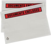 Paklijstenvelop Dokulops A5, ft 225 x 160 mm, doos van 1000 stuks, tekst: documents enclosed Paklijstenvelop Dokulops A5, ft 225 x 160 mm, doos van 1000 stuks, tekst: documents enclosed