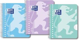 Oxford SCHOOL collegeblok, ft A5+, 160 bladzijden, gelijnd, pak van 3 stuks, assorti Oxford SCHOOL collegeblok, ft A5+, 160 bladzijden, gelijnd, pak van 3 stuks, assorti