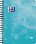 Oxford School Projectbook spiraalschrift, ft A4+, 4-gaats, gelijnd, aqua blauw Oxford School Projectbook spiraalschrift, ft A4+, 4-gaats, gelijnd, aqua blauw