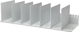 Paperflow sorteervak met 10 verstelbare tussenschotten, breedte 80,2 cm Paperflow sorteervak met 10 verstelbare tussenschotten, breedte 80,2 cm