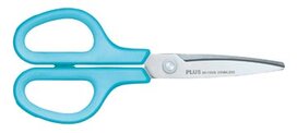 Plus FitCut Curve SMART schaar voor linkshandigen, 17,5 cm, blauw, op blister Plus FitCut Curve SMART schaar voor linkshandigen, 17,5 cm, blauw, op blister