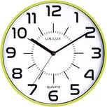 Unilux wandklok Pop, diameter 30 cm, groen Unilux wandklok Pop, diameter 30 cm, groen