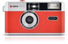 AgfaPhoto retro analoog fototoestel, 35mm, rood AgfaPhoto retro analoog fototoestel, 35mm, rood