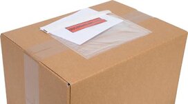 Cleverpack documenthouder Documents Enclosed, ft 175 x 115 mm, pak van 100 stuks Cleverpack documenthouder Documents Enclosed, ft 175 x 115 mm, pak van 100 stuks