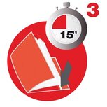 Apli Verstelbare boekomslag, voor ft A4, blister van 3 stuks Apli Verstelbare boekomslag, voor ft A4, blister van 3 stuks