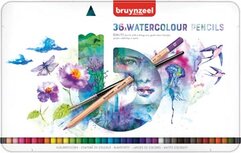 Bruynzeel aquarel potloden Expression, doos van 36 stuks Bruynzeel aquarel potloden Expression, doos van 36 stuks