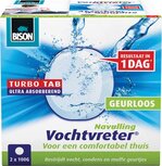 Bison navulling voor ontvochtiger Ambiance, doos van 2 tabs van 100 gram Bison navulling voor ontvochtiger Ambiance, doos van 2 tabs van 100 gram