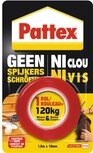 Pattex montagetape Geen Spijkers & Schroeven, ft 1,5 m x 19 mm, draagt tot 120 kg, blisterverpakking Pattex montagetape Geen Spijkers & Schroeven, ft 1,5 m x 19 mm, draagt tot 120 kg, blisterverpakking