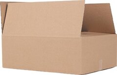 Verzenddoos, enkele golf, 3 mm, bruin, ft 305 x 220 x 100 mm Verzenddoos, enkele golf, 3 mm, bruin, ft 305 x 220 x 100 mm