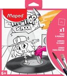 Maped canvas om te schilderen, ft 20 x 20 cm Maped canvas om te schilderen, ft 20 x 20 cm